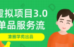 王渣男渣圈学院虚拟资源项目3.0