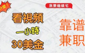 国外评测网赚项目 一小时可以赚20美金
