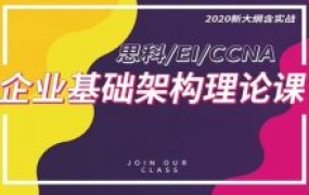 琪麟老师:思科CCIE EI企业基础架构理论课67期 2020培训视频下载共16.3G