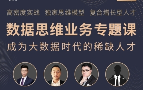数据思维业务专题课,价值798元
