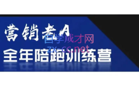 老A营销训练营(更新9月)