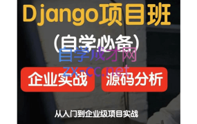 源代码学院·django项目实战&源码分析班,价值2599元