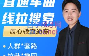 周心驰·直通车曲线拉搜索,价值3980元