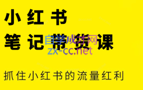 张宾·小红书笔记带货课(更新9月)