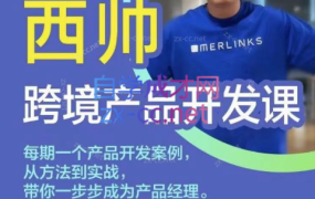 西帅·跨境产品开发课