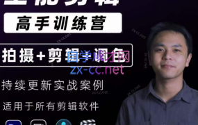 阿辉【全能剪辑高手训练营】剪辑思维+达芬奇调色+拍摄技巧一站教学
