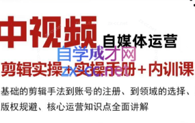金梦老师·中视频自媒体运营(2023新)