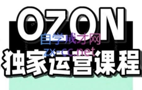 千鸟跨境·俄罗斯OZON运营课程(更新2025)