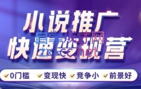 洲洲老师·小说推广快速变现营