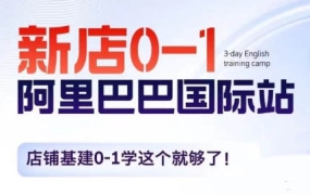 子龙老师·阿里巴巴国际站新店0-1