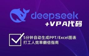 DeepSeek从入门到精通:解锁Excel和VBA高效办公新技能(更新)