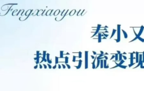 奉小友·热点引流变现训练营