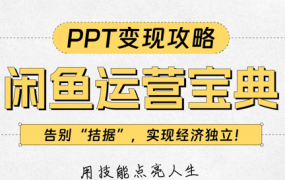 自然派·闲鱼PPT运营变现课