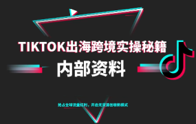 TikTok跨境电商0-1搭建运营(更新10月)