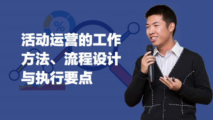 三节课：活动运营的方法、流程与执行要点(20堂完结)