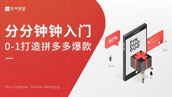 牛气学堂：拼多多实战运营指南