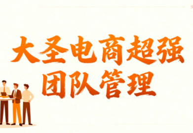 大圣电商超强团队管理