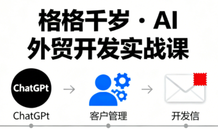 AI外贸开发实战课