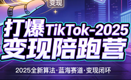 职场B计划阿耀·打爆TiktoK-2025变现陪跑营