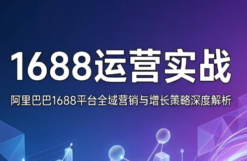 玄霄老师·阿里巴巴1688运营全套实战