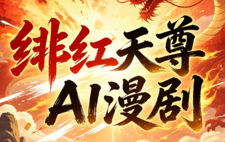 绯红天尊AI漫剧